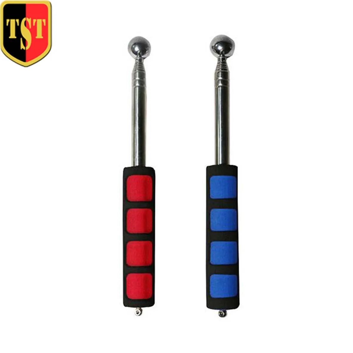 Stainless steel telescopic hollow drum hammer thickened wall knockng drum hammer thickened ceramic tile detection hammer tools