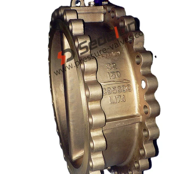 Bronze Lug Type Double Disc Wafer Check Valve C95800