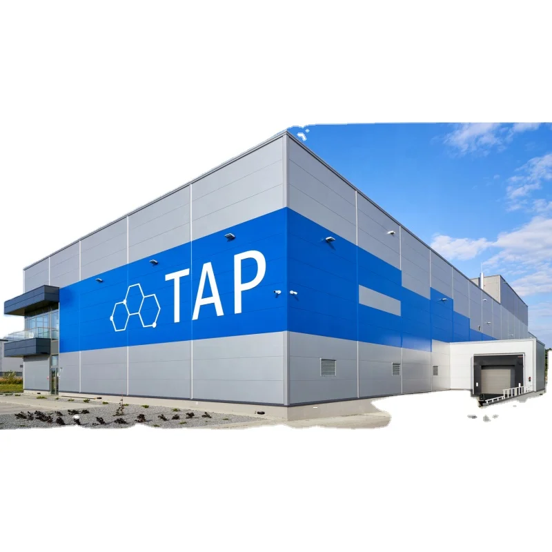 60*30*6M Industrial metal construction Prefab Steel Structure Building Warehouse Structure prefabricated workshop hangar