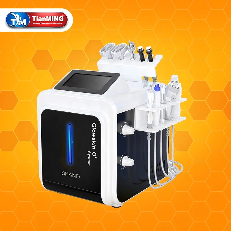 High quality 8 in 1 multifunctional facial aquafacial water peel beauty hydro oxygen machine