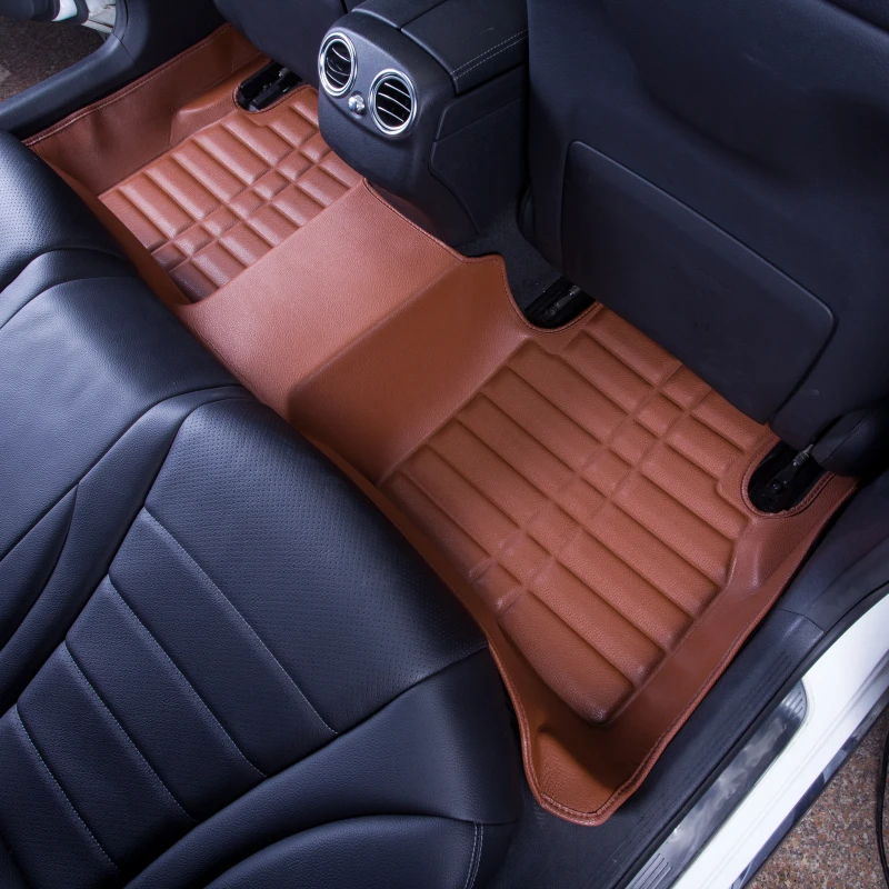 Non skid 6D car mat Leather 5D car floor mats for KIA Morning Picanto