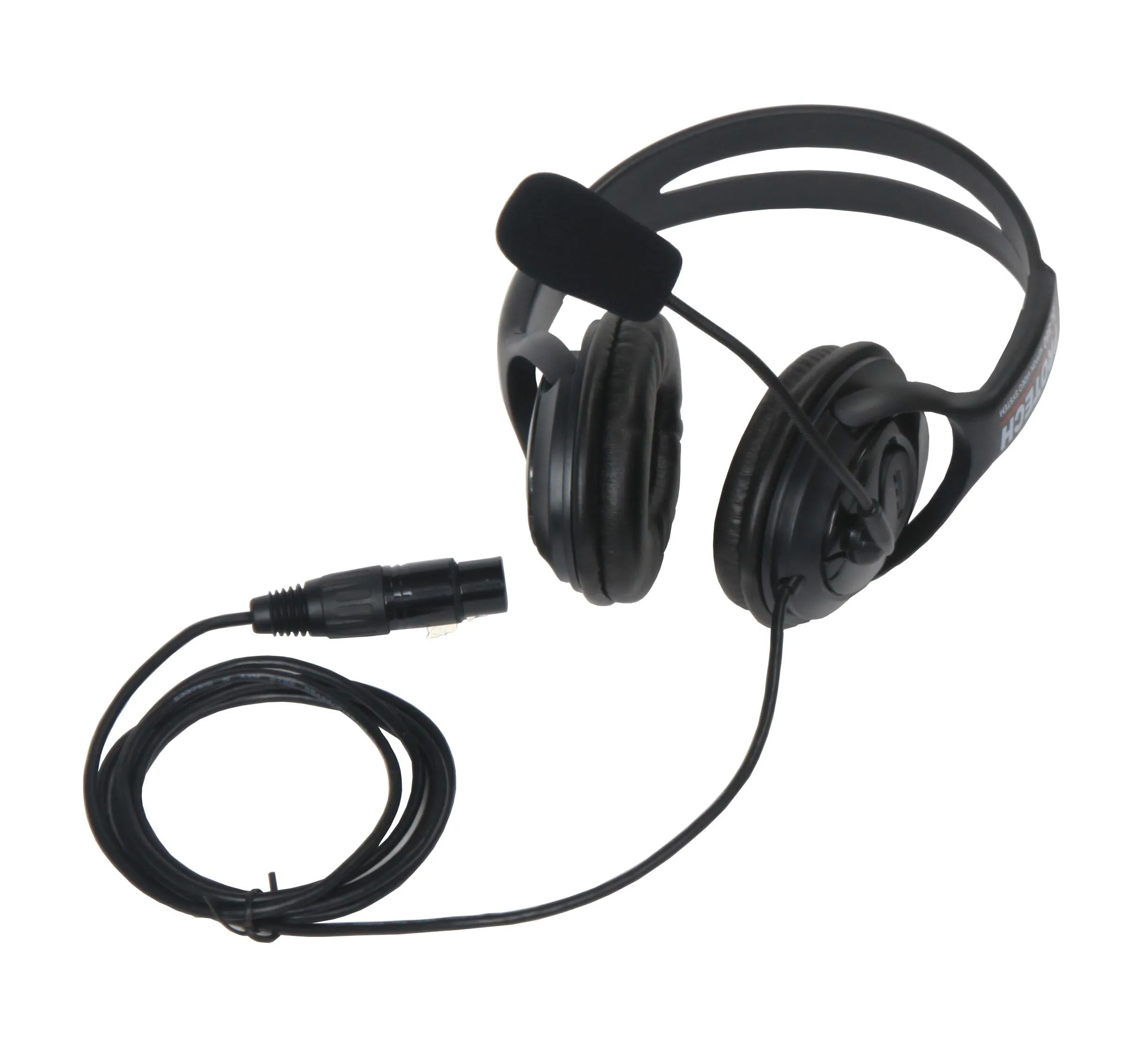 Popular Professional Cable Connect Intercom Wired Earphones With Mic