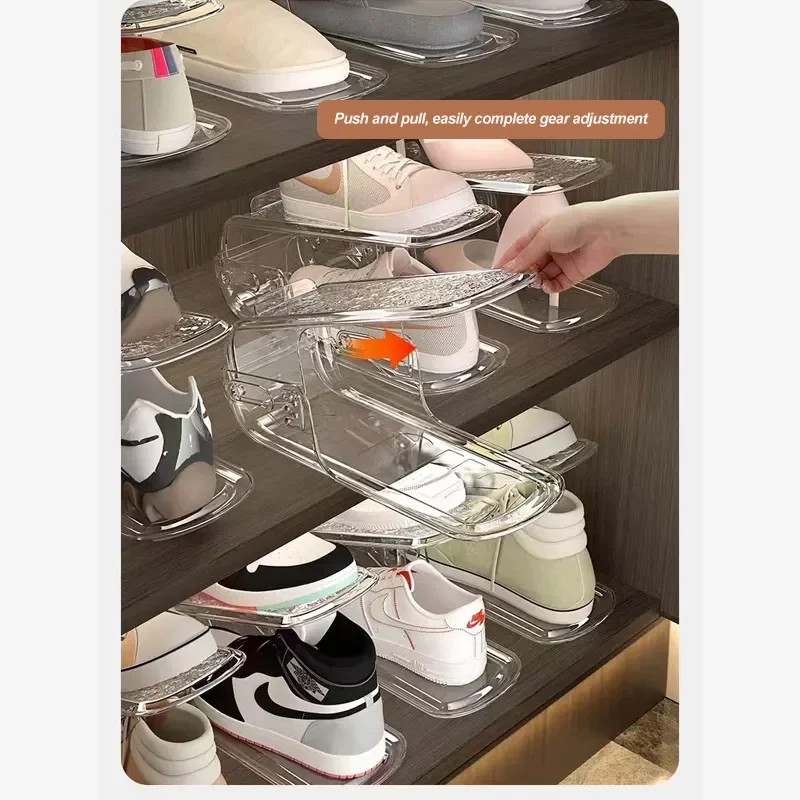 High Quality Adjustable Two Layers Shoe Storage Rack Stand for household shoes