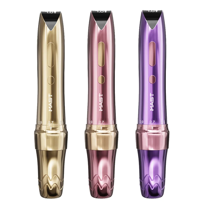 Mast P60 Adjustable Stroke 2.2-3.2mm Tattoo Machine Pen Semi Permanent Makeup Machine Wireless
