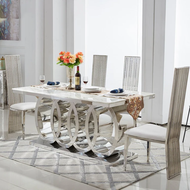 Домашняя мебель OEM/ODM современного дизайна, обеденный стол и обеденный стул, обеденный стол