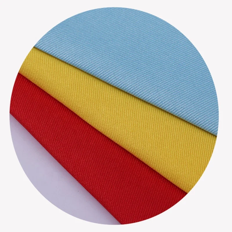 Factory Supplier High Quality 100% Polyester 150D Gabardine Woven Fabric For Garment