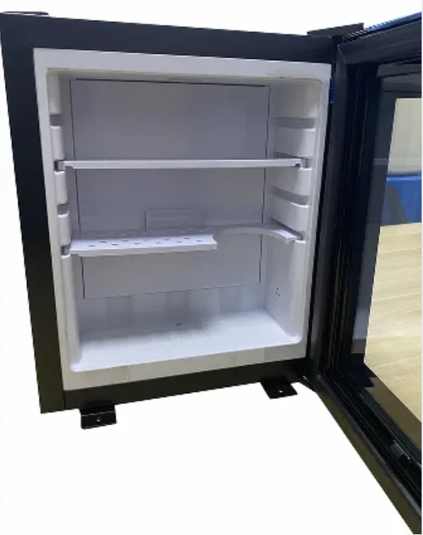 Drink beverage hotel silent no noise free refrigerators cabinet auto systems electronic smart small fridge minibar