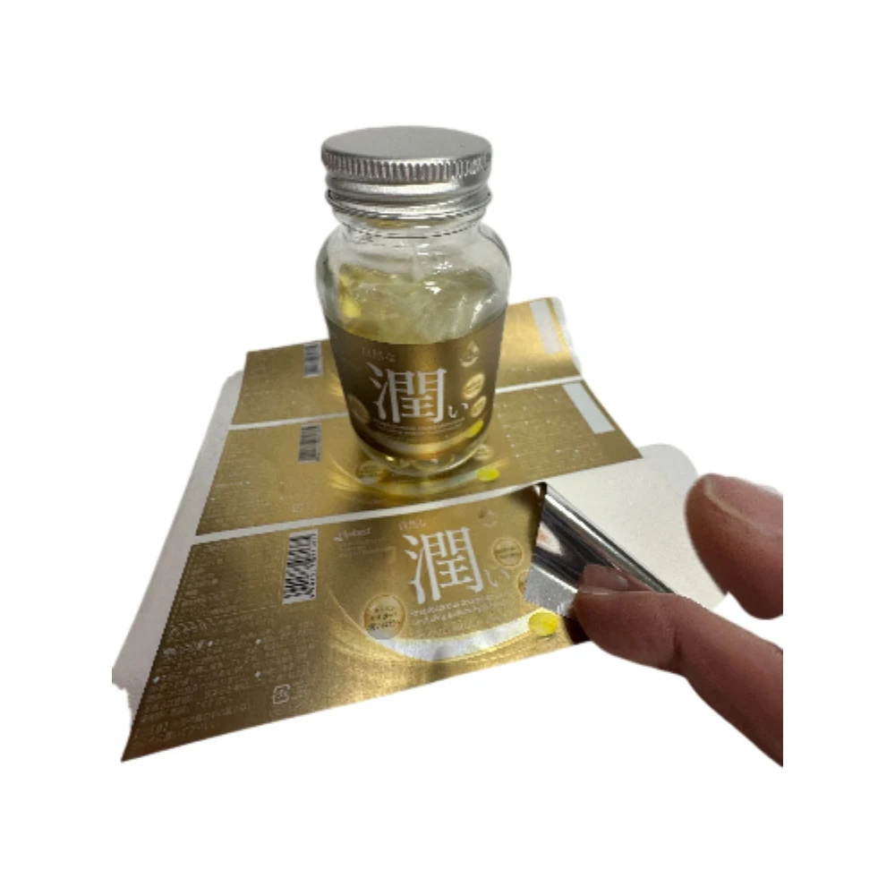 Custom Self Adhesive Printing Logo Product Sticker Roll Printing Takeaway Containers Bag Box Security Seal Sticker