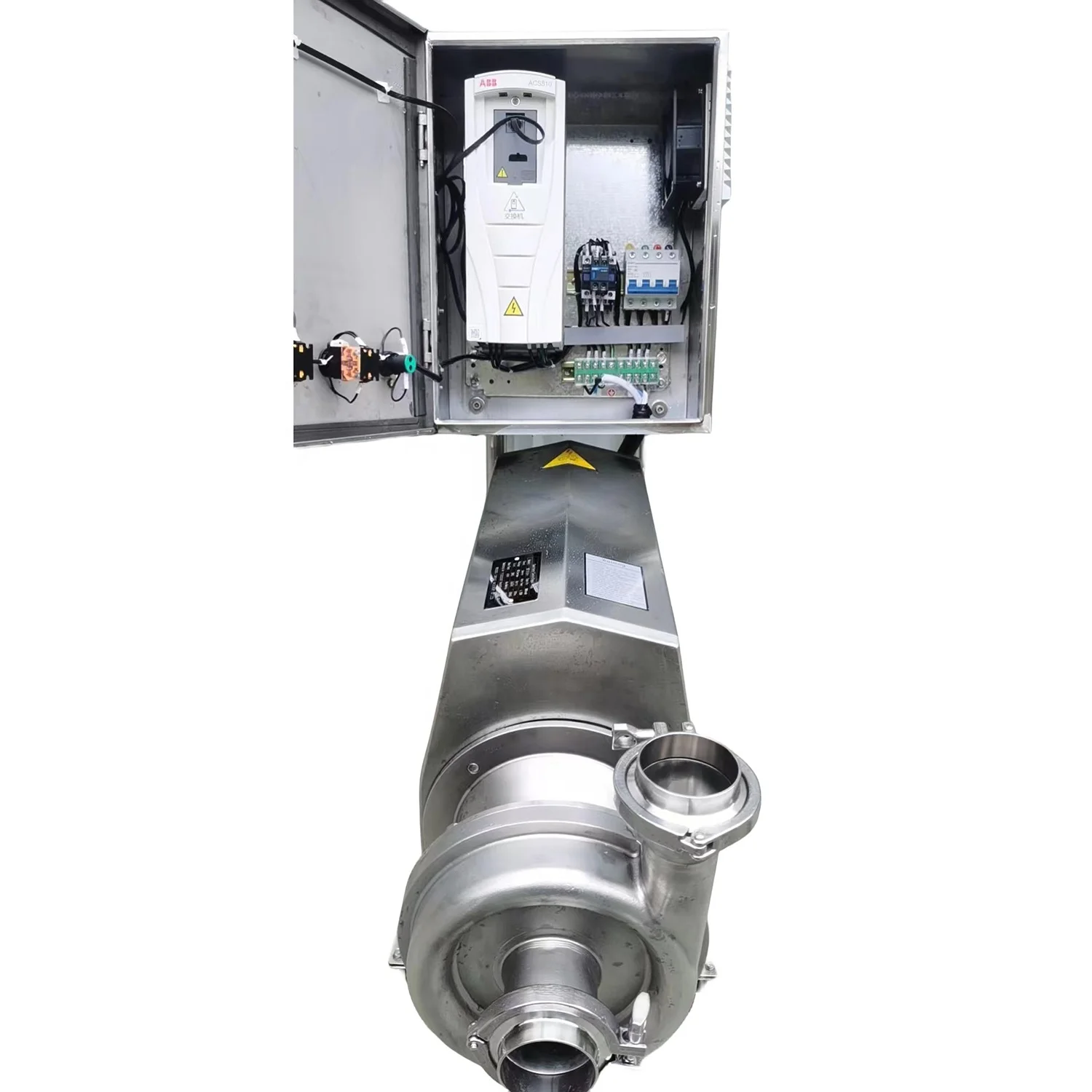 Dairy milk pump centrifugal water pump sanitary centrifugal pump with On and off Control Box