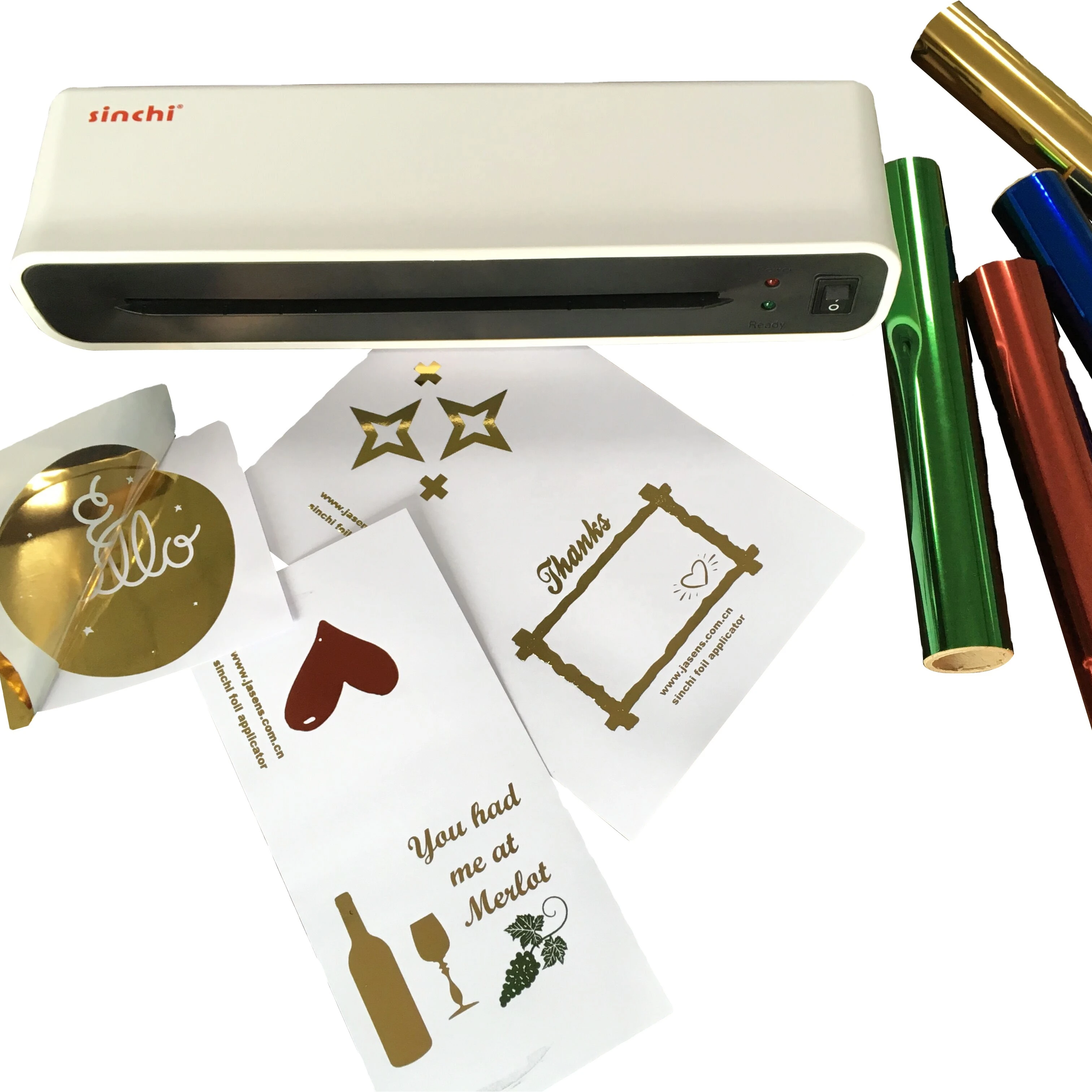 Sinchi Thermal foil  Laminating machine Fast Warm Up high quality  a4 Laminator  Foil  Applicator