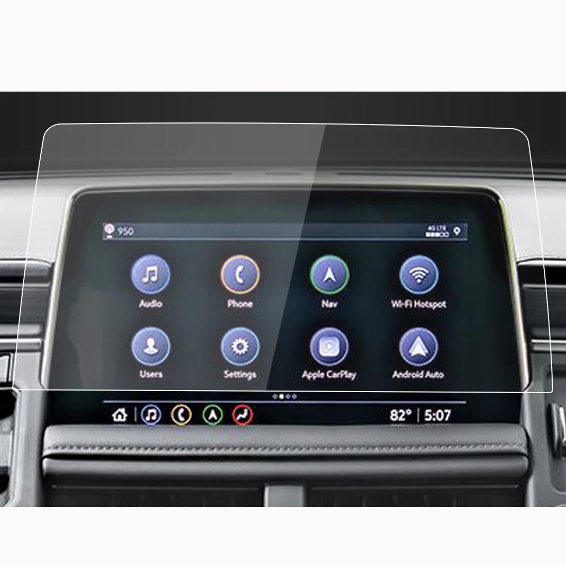 New Car Accessories Navigator GPS Tempered Glass Screen Protector Film For Chevrolet Tahoe Auto Multimedia Guard Protective Film