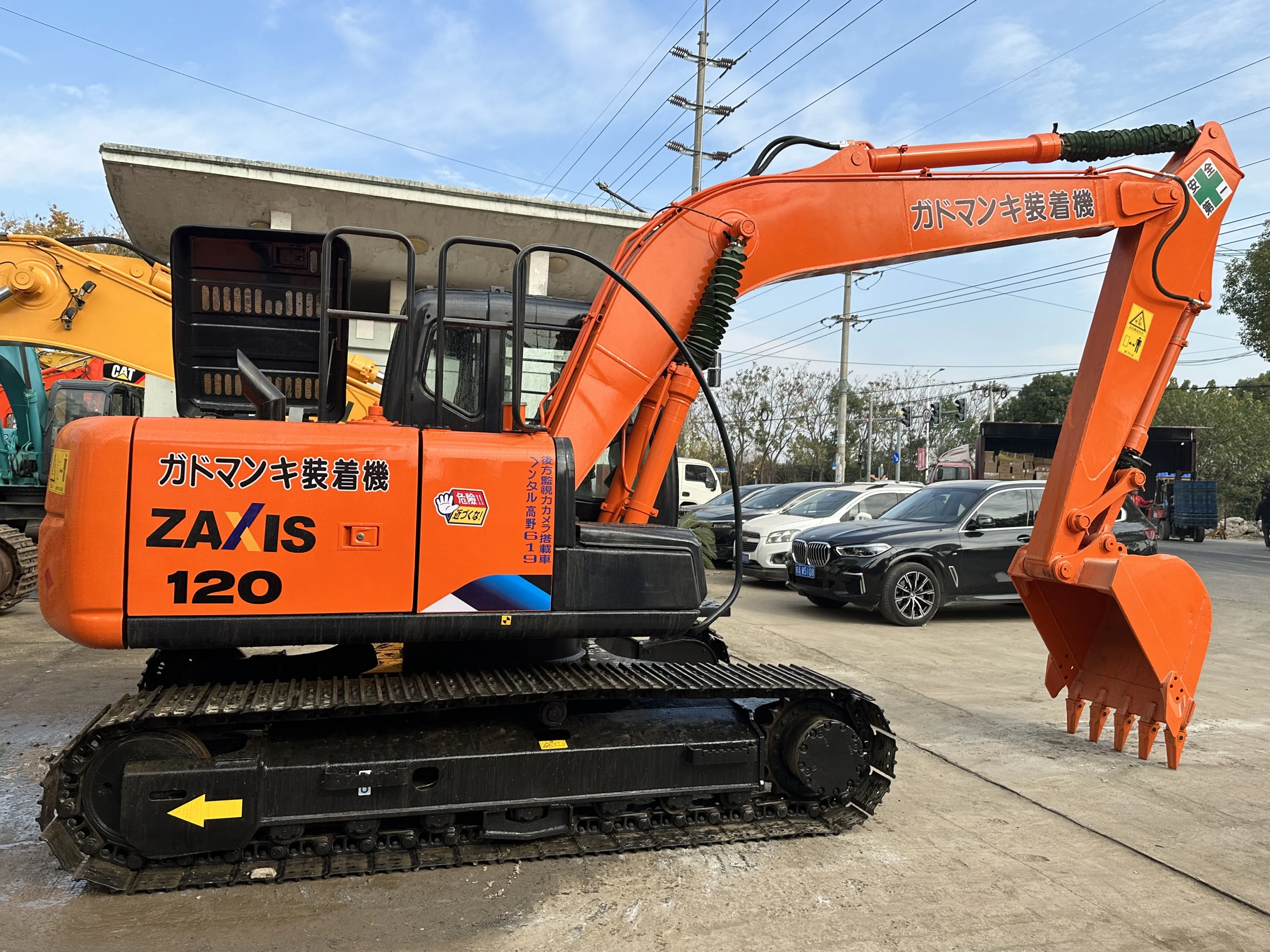2022 модель Новое поступление Hitachi Zx120 б/у 12 тонн Zx120-6 экскаватор сделано в Японии цена на продажу