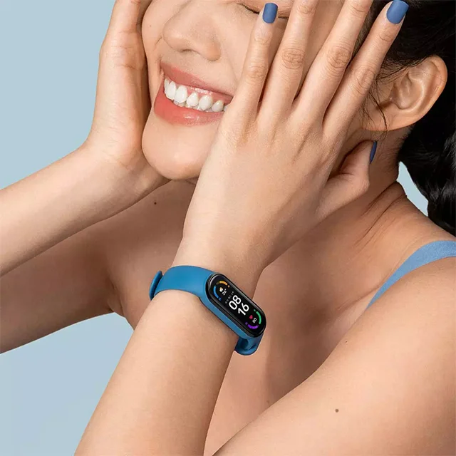Новые оригинальные Смарт-часы Xiaomi Mi Band 6, глобальная версия, китайская версия, оптовая продажа, тест на уровень кислорода в крови, 30 профессиональных часов