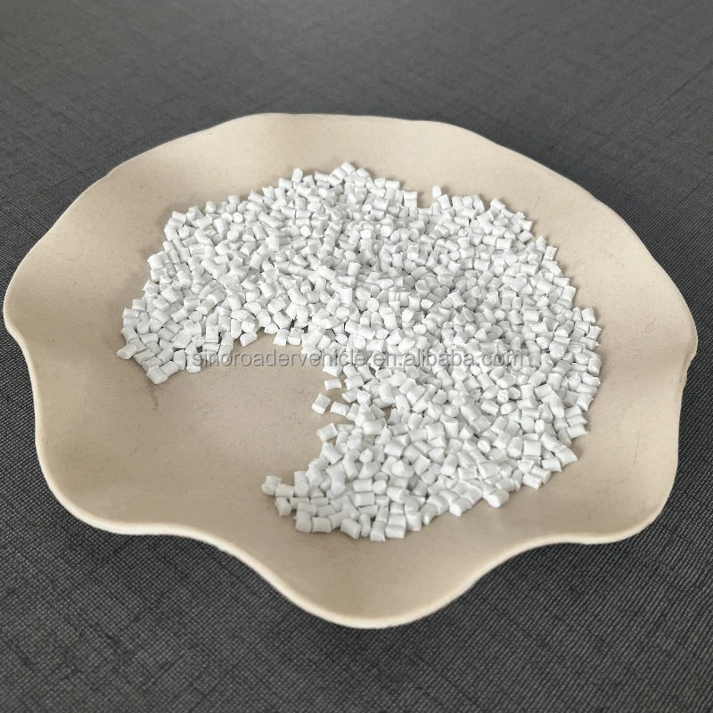 PA6 Granule Plastic New White Toughened Plastic Raw Material Nylon PA6 Granules GF15