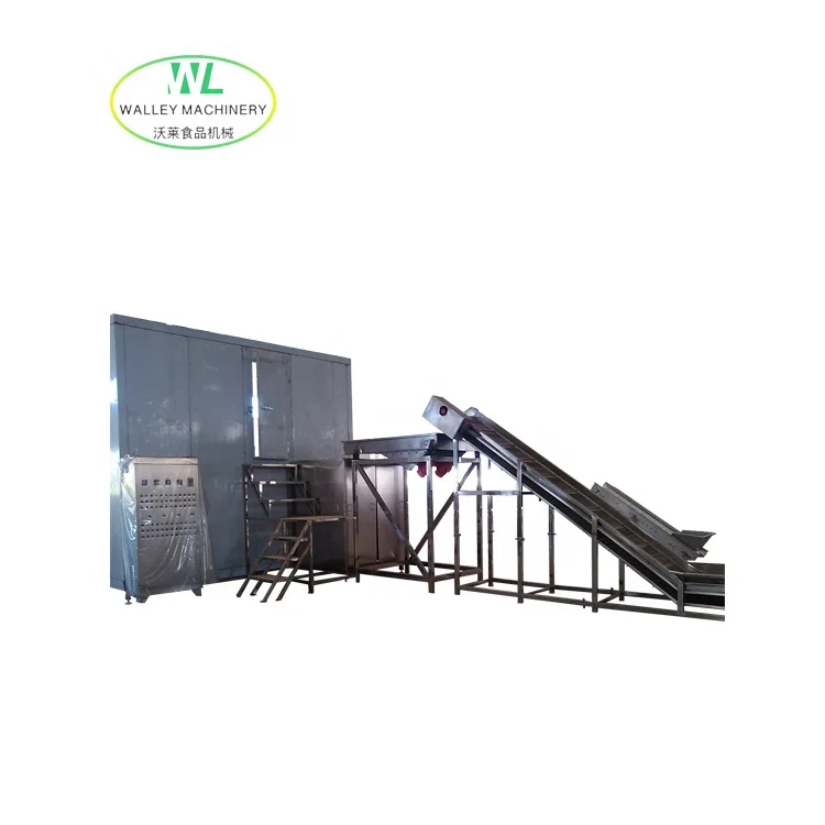 High Rate of Rebuy IQF (Individual Quick Freezer) blast / fast fluidized / spiral /  tunnel freezing machine for vegetable fruit