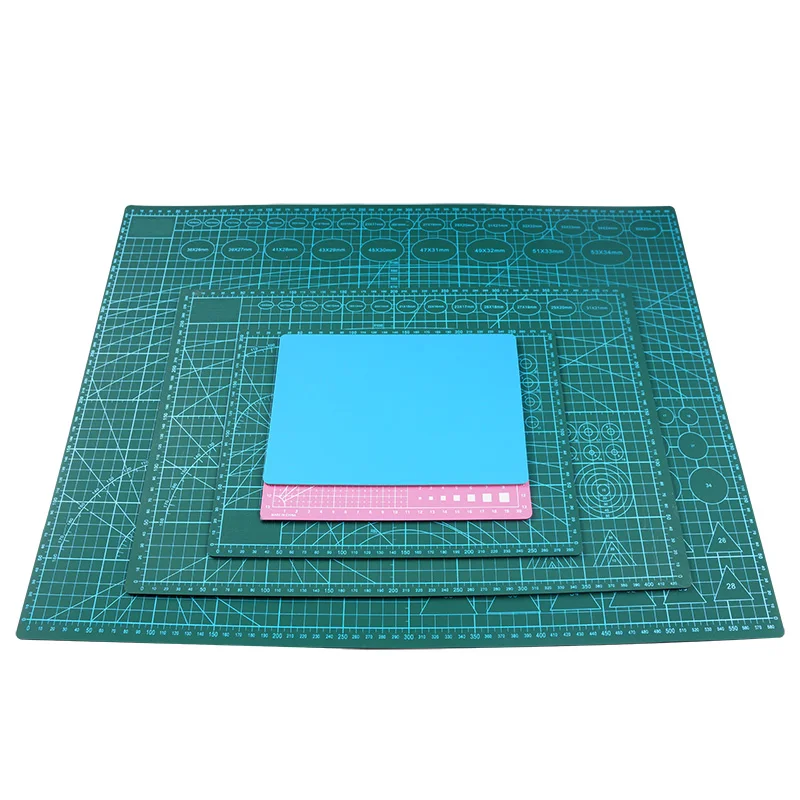 A3 A4 A5 PVC Cutting Mat Patchwork Cut Pad Sewing Manual DIY Knife Engraving Leather Cutting Board Single Side Underlay