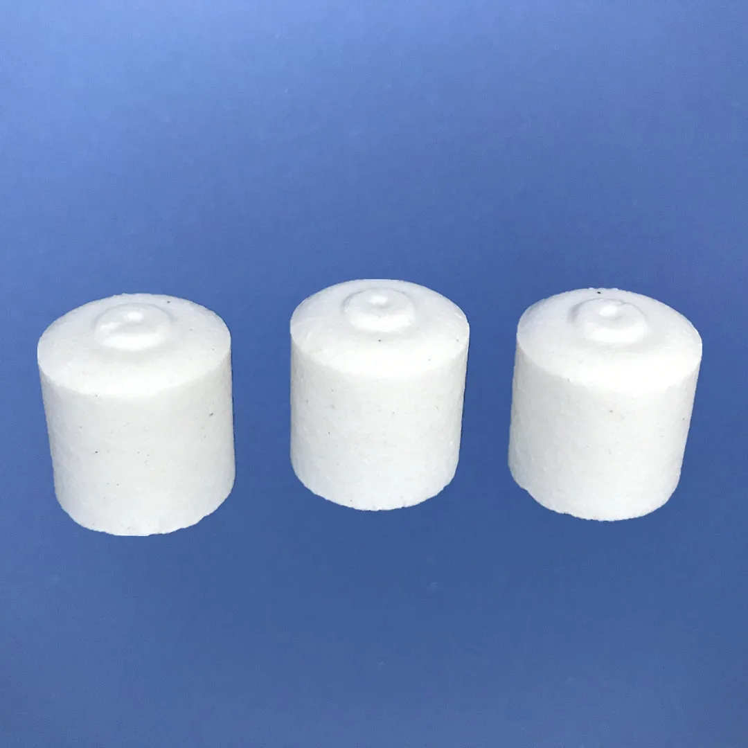 Small Refractory Mgo Magnesium Oxide Ceramic Crucible For Lab Analysis