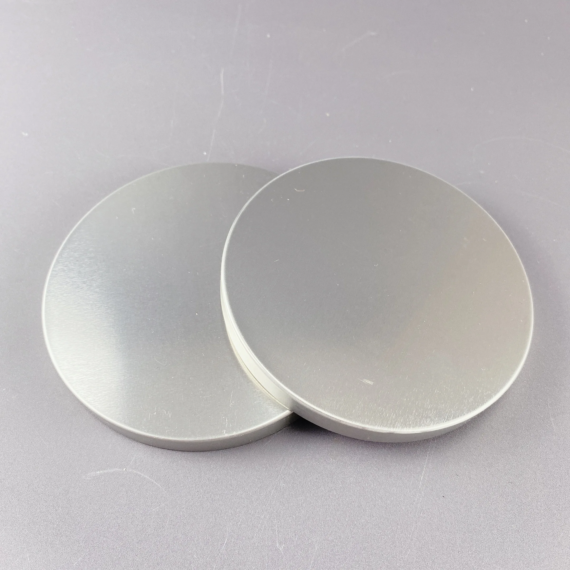 70mm 80mm 90mm 120mm Metal Candle Flat Lid Gold Silver Rose Gold Black Container Lid Candle Jar Lid