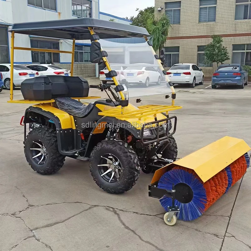 6.5HP 15HP Snow sweeper snow blower for sale China factory low price
