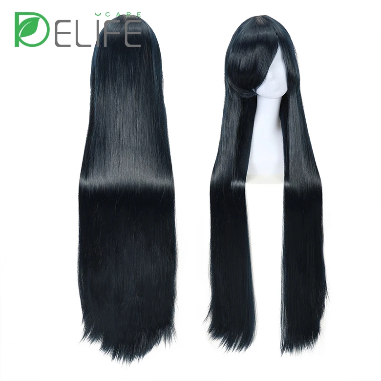 Long Straight Wavy Multiple Color Fashion Women Anime Synthetic Hair Party Cosplay Full Wig