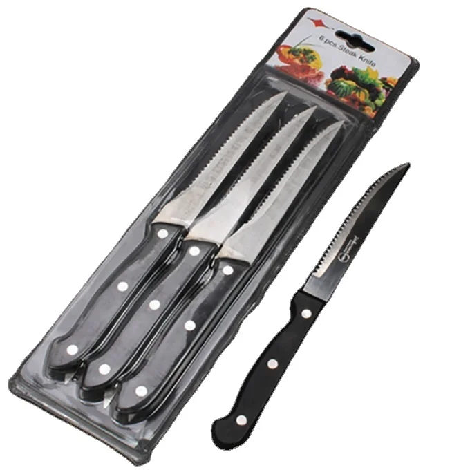 Cooking tools gadgets professional chef kitchen knife paring dinner set tableware stainless steel steak knife sets