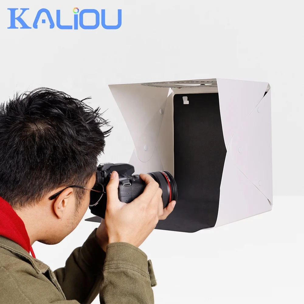 Портативный складной Лайтбокс для фотостудии Kaliou 40*42*45 см