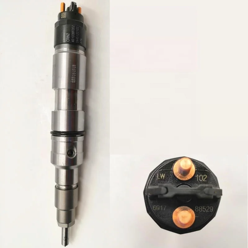 high quality diesel diesel fuel injector 0445120102 high quality common rail injector 0445120102 for Chao Chai CUMMINS DFM 4102T