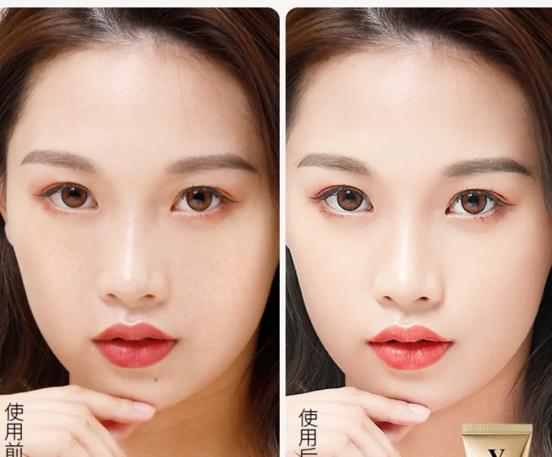 Wholesale Beauty Cosmetics Long Lasting Waterproof Pearl Liquid Whitening Foundation BB