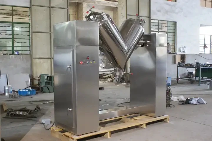 Laboratory Chemical Food Dry Powder Mixer Rotary Drum Mixer Agarbatti Powder Milk Powder Mixing Machine