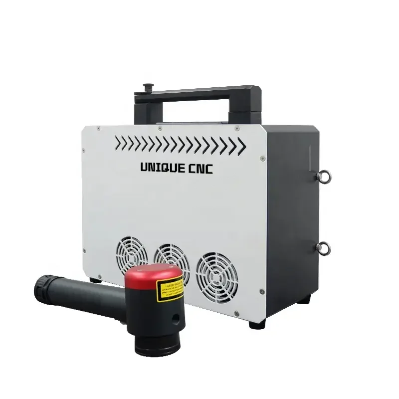 Easy operate mobile laser cleaning machine tyre mould and pipe cleaner with Cleaning head