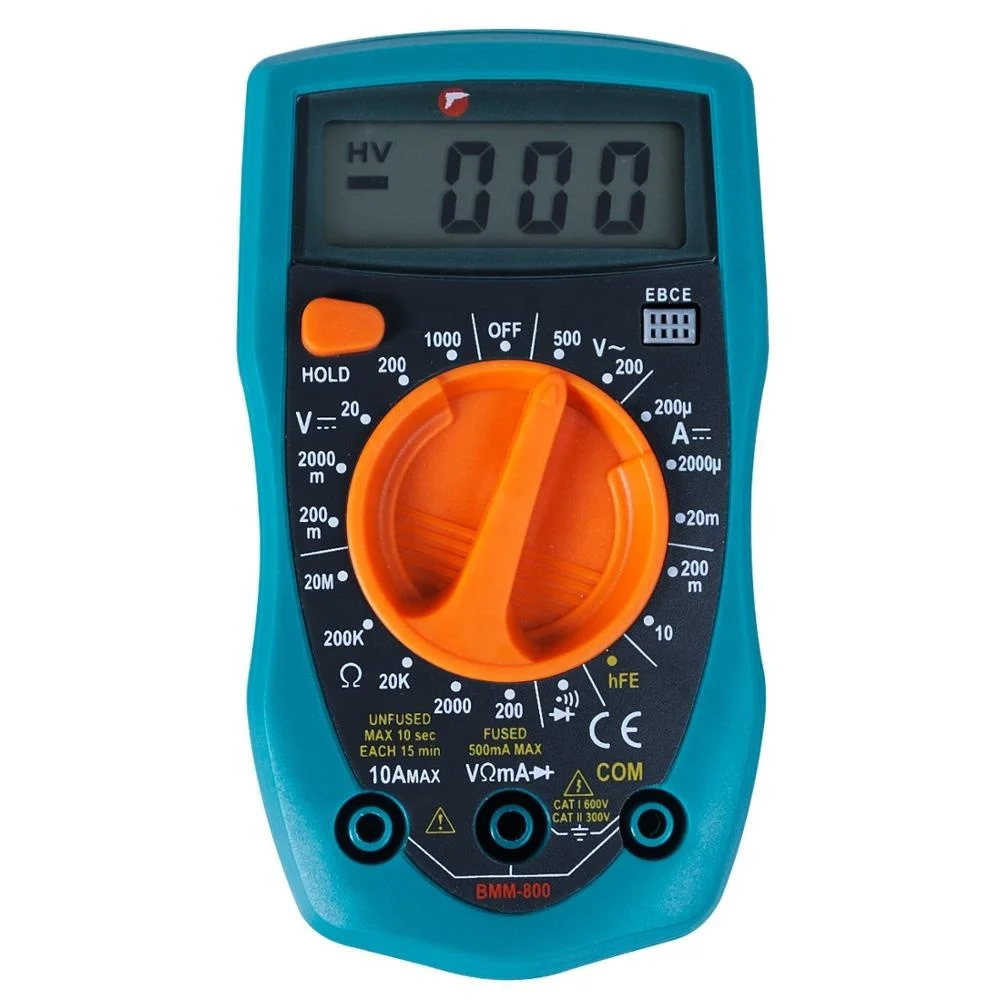 
Digital Multimeter BMM-800 Portable Multitester Measuring AC/DC Tester 