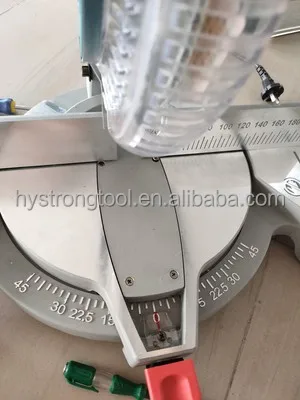 HYstrong Лучшая цена 1200 Вт электрическая скользящая композитная торцовочная пила Мини Торцовочная 12 дюймов HY9255A