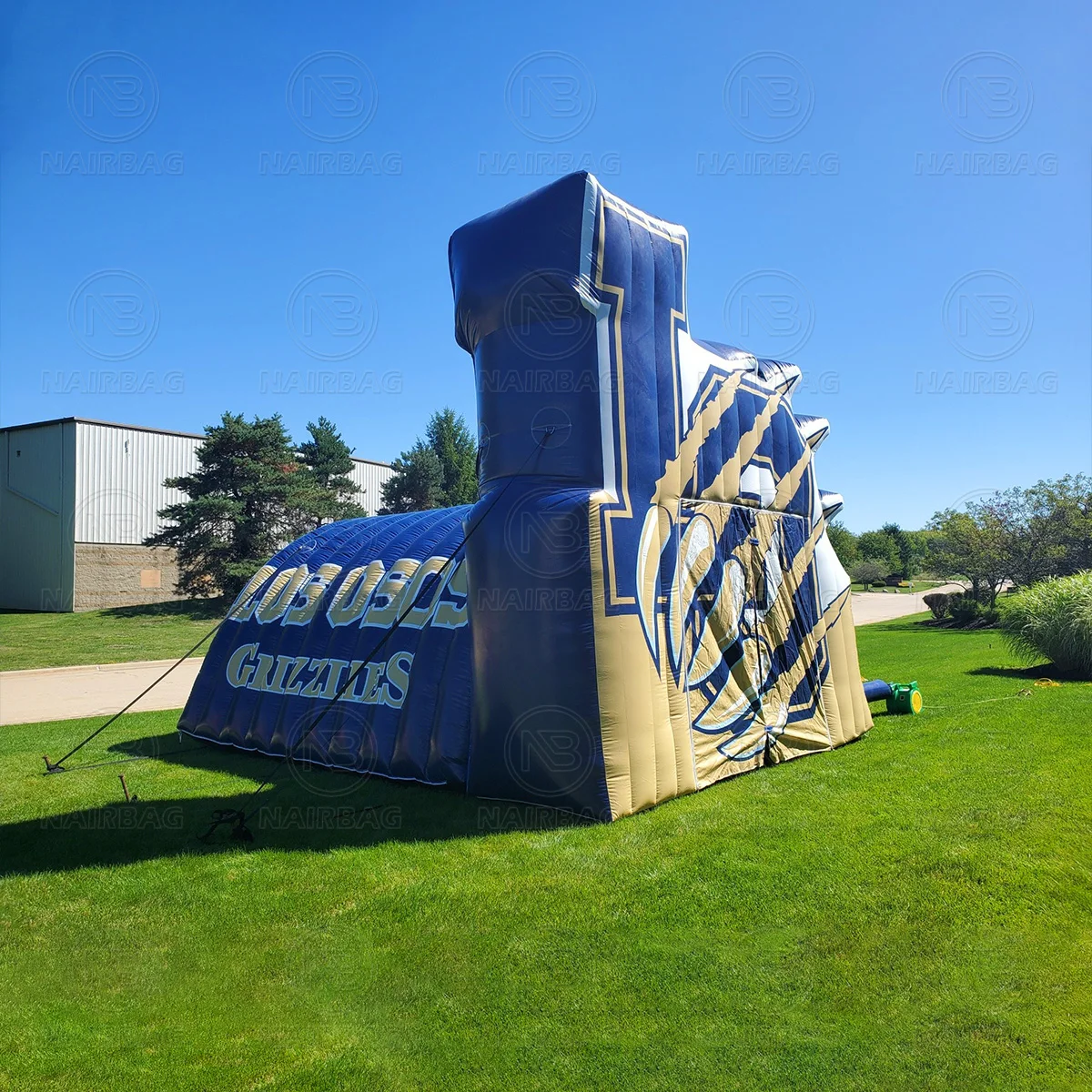 Inflatable Head Tunnels Tent Outdoor Advertising Football Sports Blow Up Team Mascot Tunnels For Sale