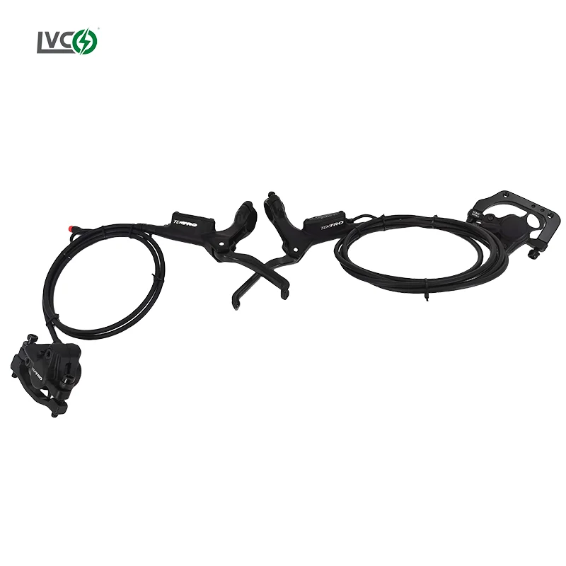 LVCO E-bike Tektro Hydraulic Disc Brake Aluminum Alloy Electric Bike Control Shifter Cut Power off Bicycle Brakes