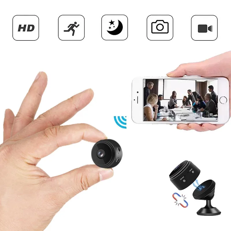 A9 Wireless ip Mini Camera Home Security Camera WiFi Night Vision 1080P Wireless Surveillance Camera Remote Monitor
