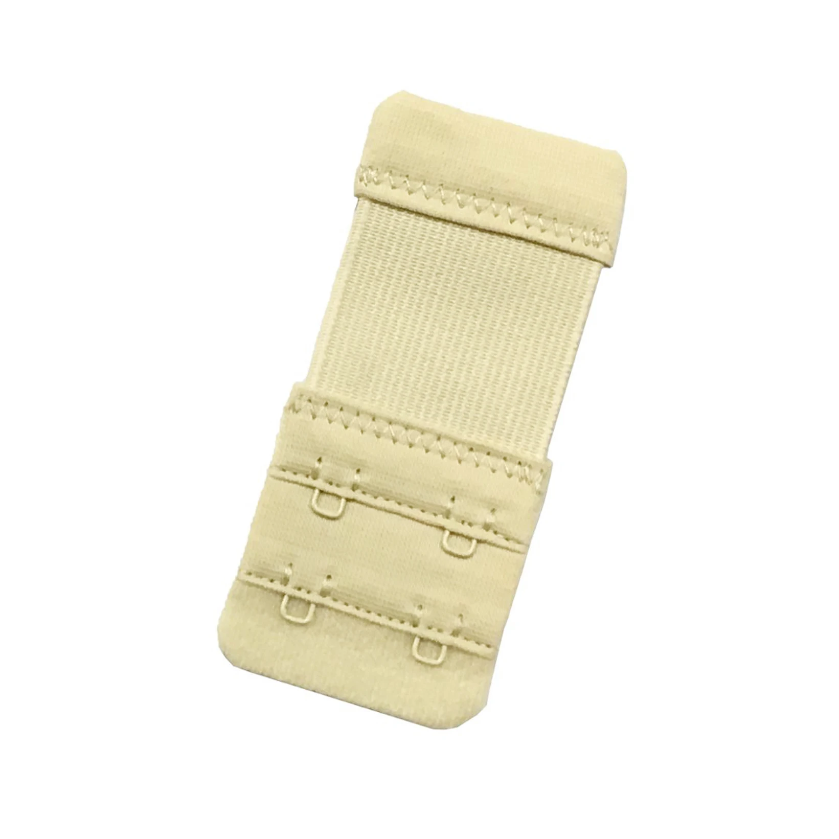 Manufacturer supply Low Price Underwear Accessories Bra Hook And Eye Tape Elastic Extender 2 rows 2 hook