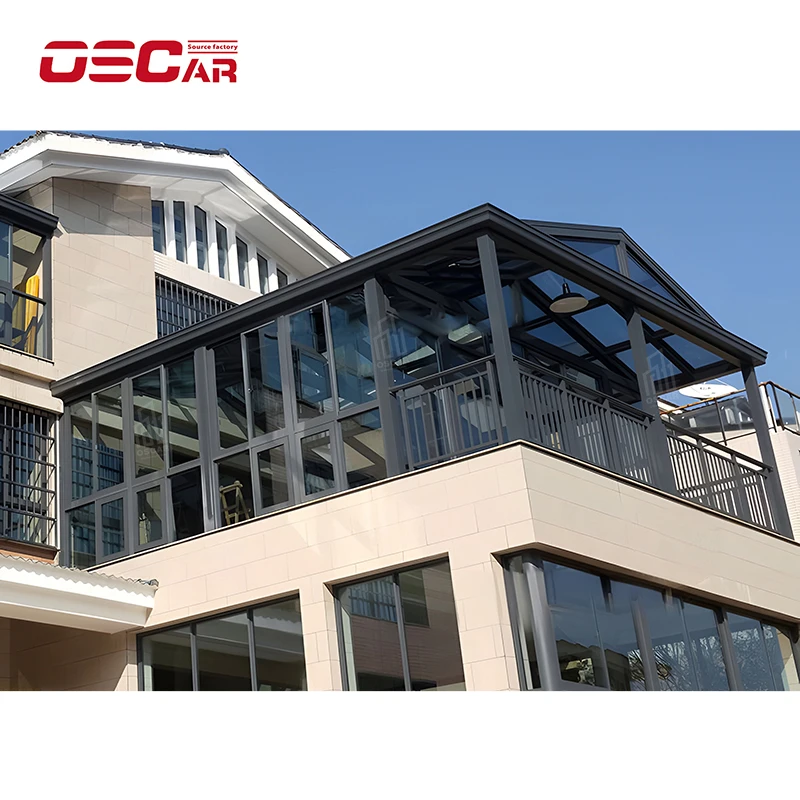 PTH Fast 8 Hours Assembly High Quality French Windows prefab house container home Foldable Smart House