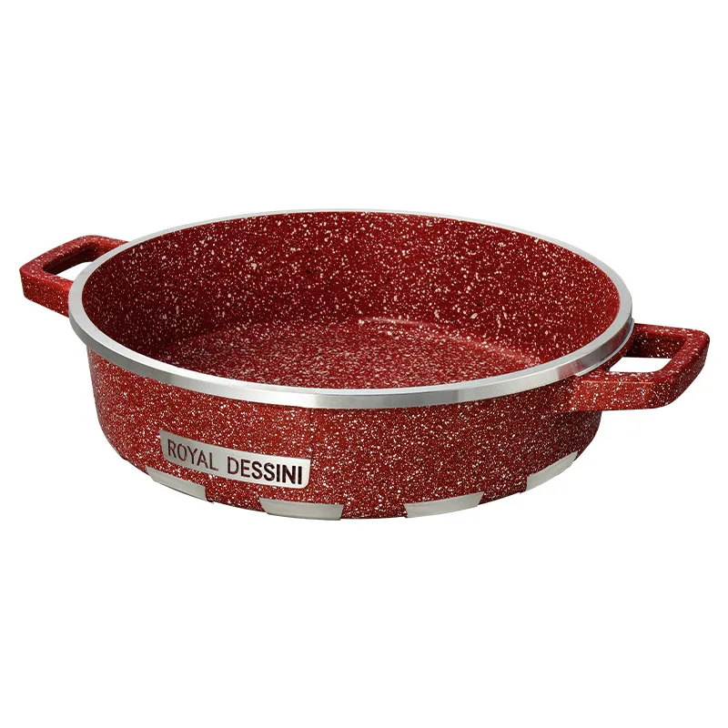 Set of Die-cast Aluminum Pots 10 Pieces Business Gift Non-stick Pot Set Kitchen Soup Pot