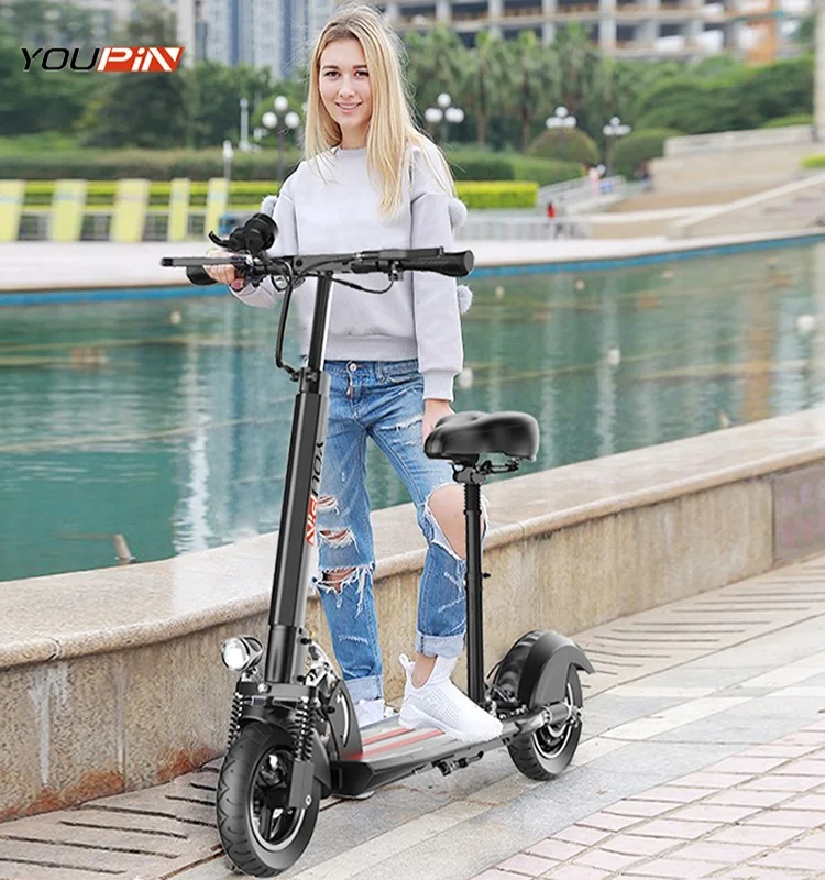 Китайский изготовленный на заказ дешевые 10 Дюймов 48V 500W складной электрический самокат для взрослых
