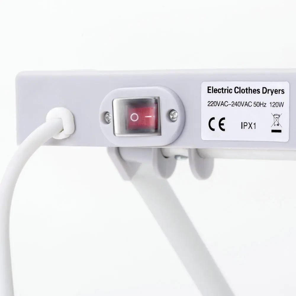 EVIA Household Freestanding Electric Mini Folding Clothes Dryer Rack