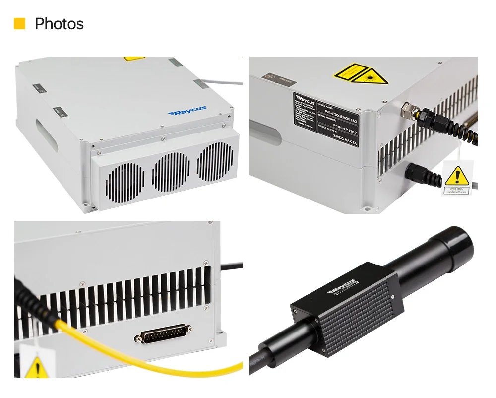 Accurate power meter laser source 1064nm for marking machine Raycus fiber lasers laser source