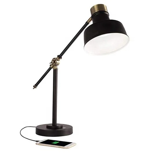 
Luxury GD34 bedroom use metal led desk lamp luxury touch control dimer tiffany lamps study beside lamp with led beads 