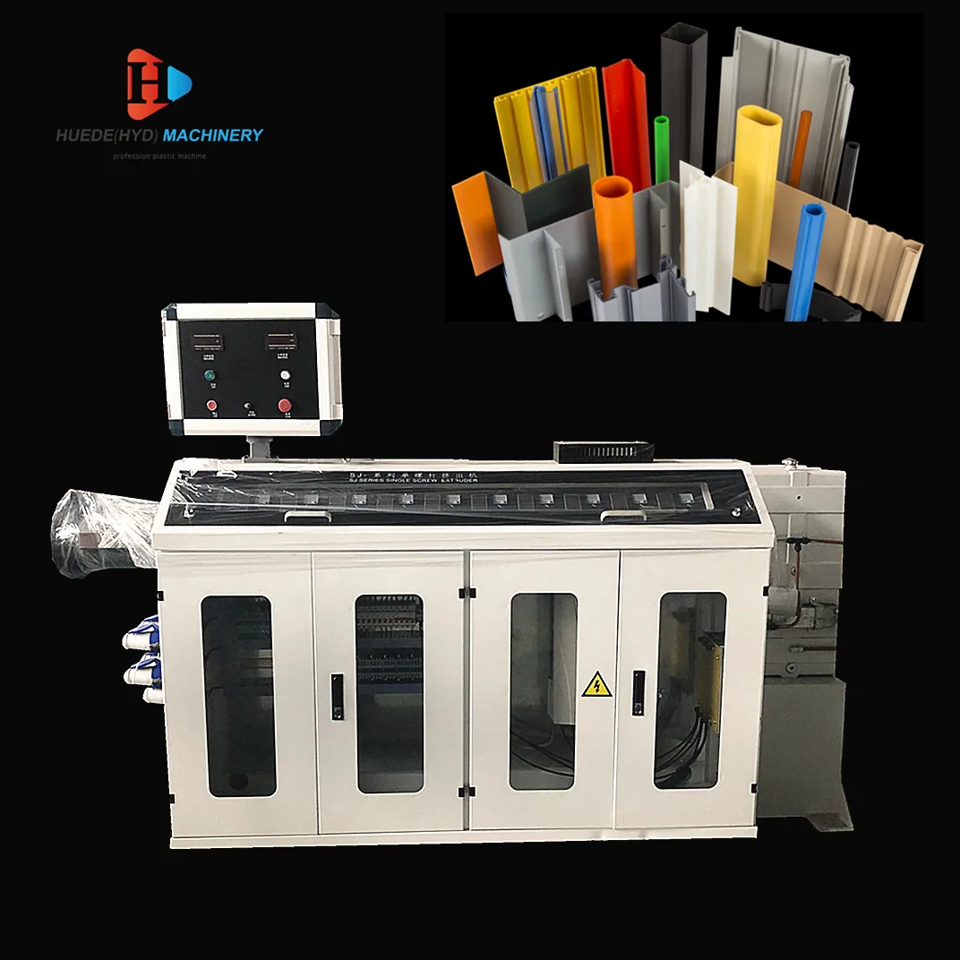 PVC Plastic Suction Pipe Hose Extruding Machines Edging Strips Extruder