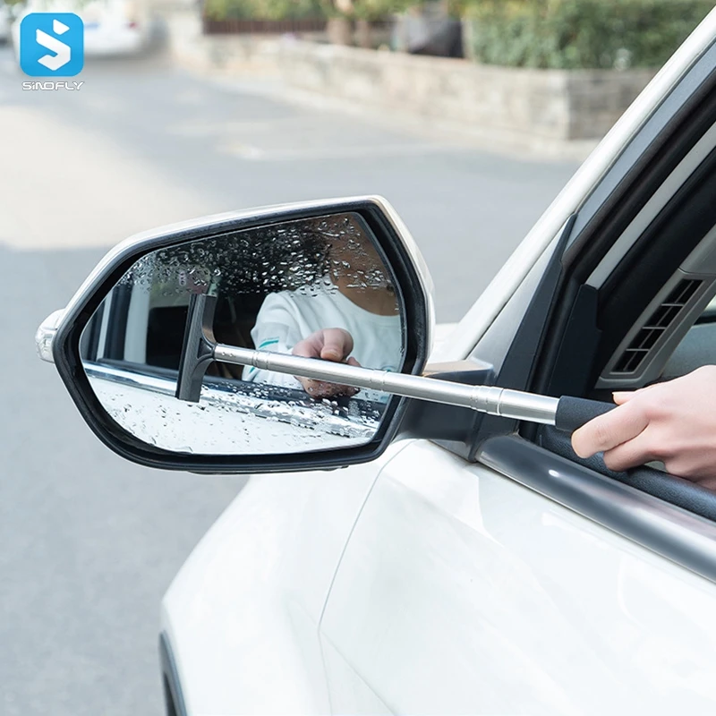 Портативный выдвижной зеркало заднего вида автомобиля стеклоочиститель