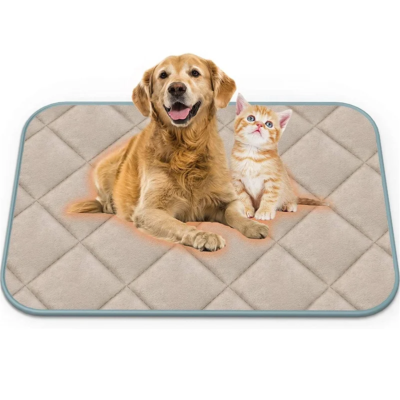 Ultra Soft Thermal Self Heating Warming Pet Cat Pads Mats Bed Blanket for Dog Sleeping