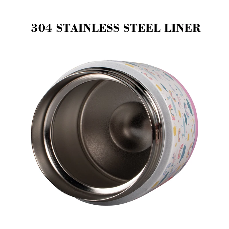 Оптовая продажа пищевая банка с вакуумной изоляцией 304 из нержавеющей стали контейнер для еды