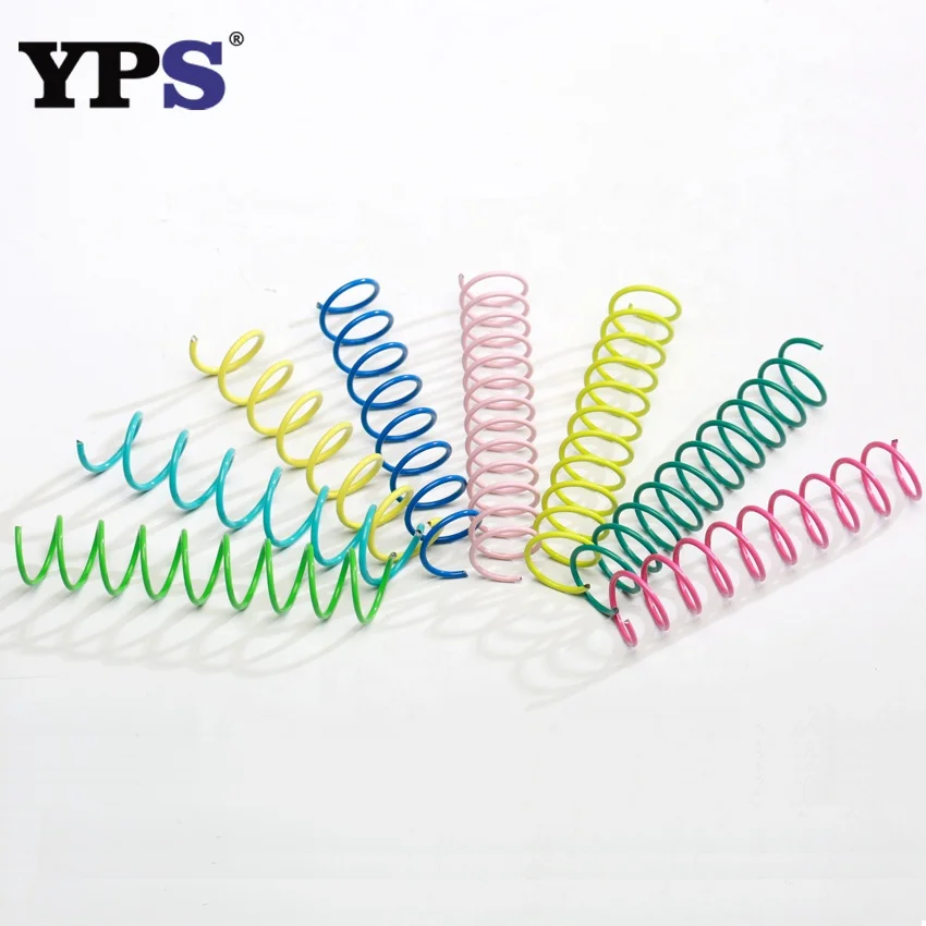 Various Color High Quality Notebook Use Metal Binding Wire O  Coil Metal Spiral Binding Coil