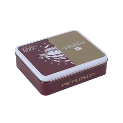 Square Coffee Tea Tin Box Green Tea Container With Tea Cans