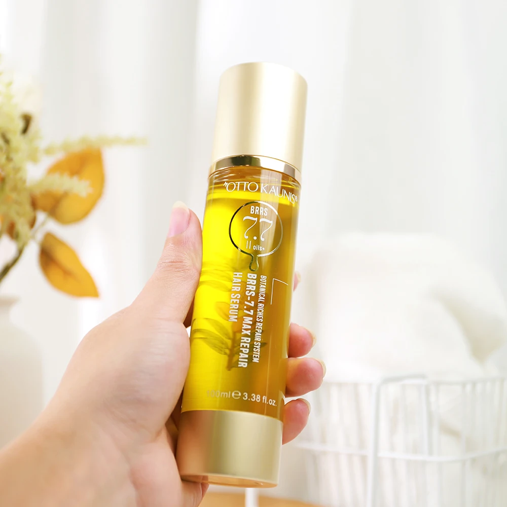 Private label radiance shine instant Silky result repair split end detangles salon professional hair elixir oil