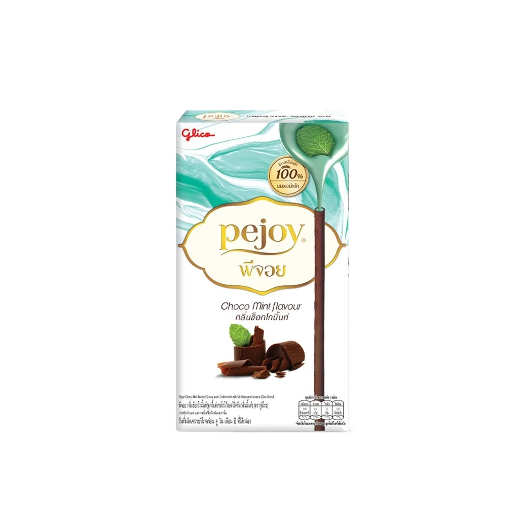 
Pejoy Biscuit Chocolate Mint Flavor (Thailand Originated) 47g 